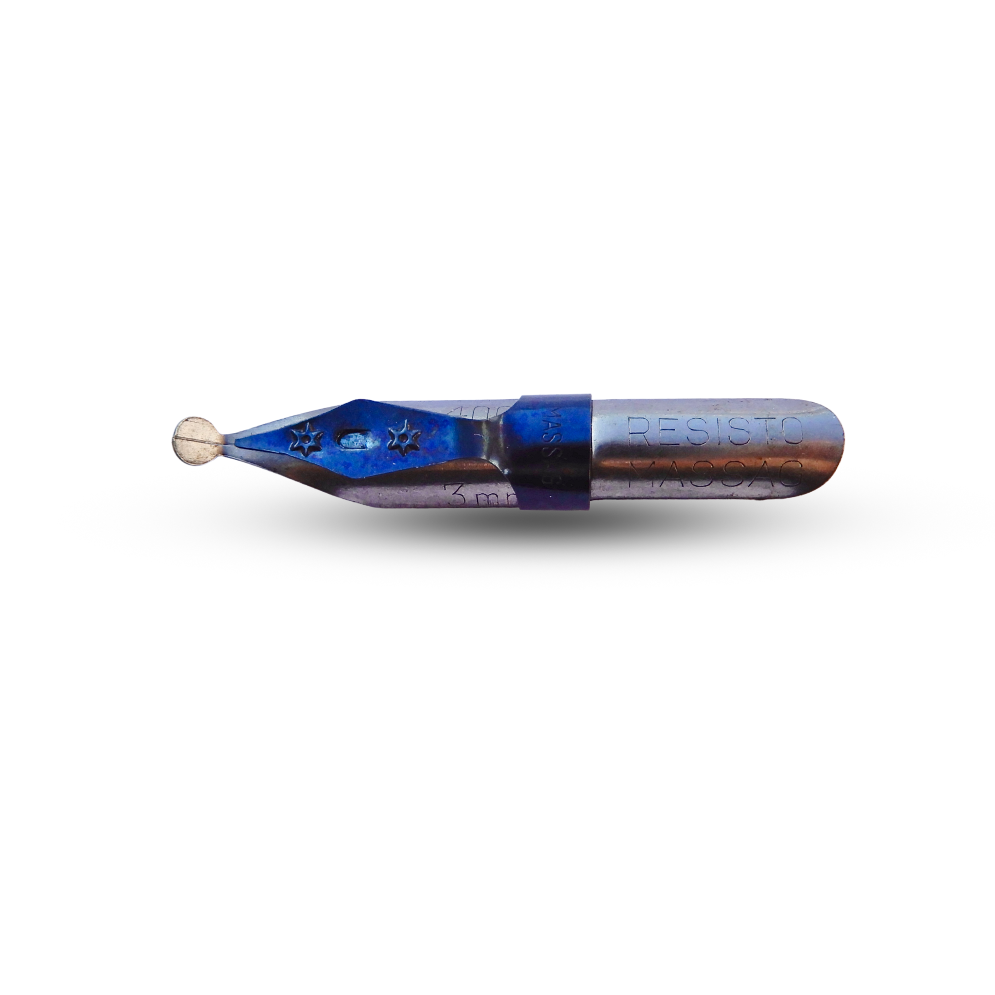 Kaligrafické redispero, starožitné – Massag Resisto č. 3 Massag