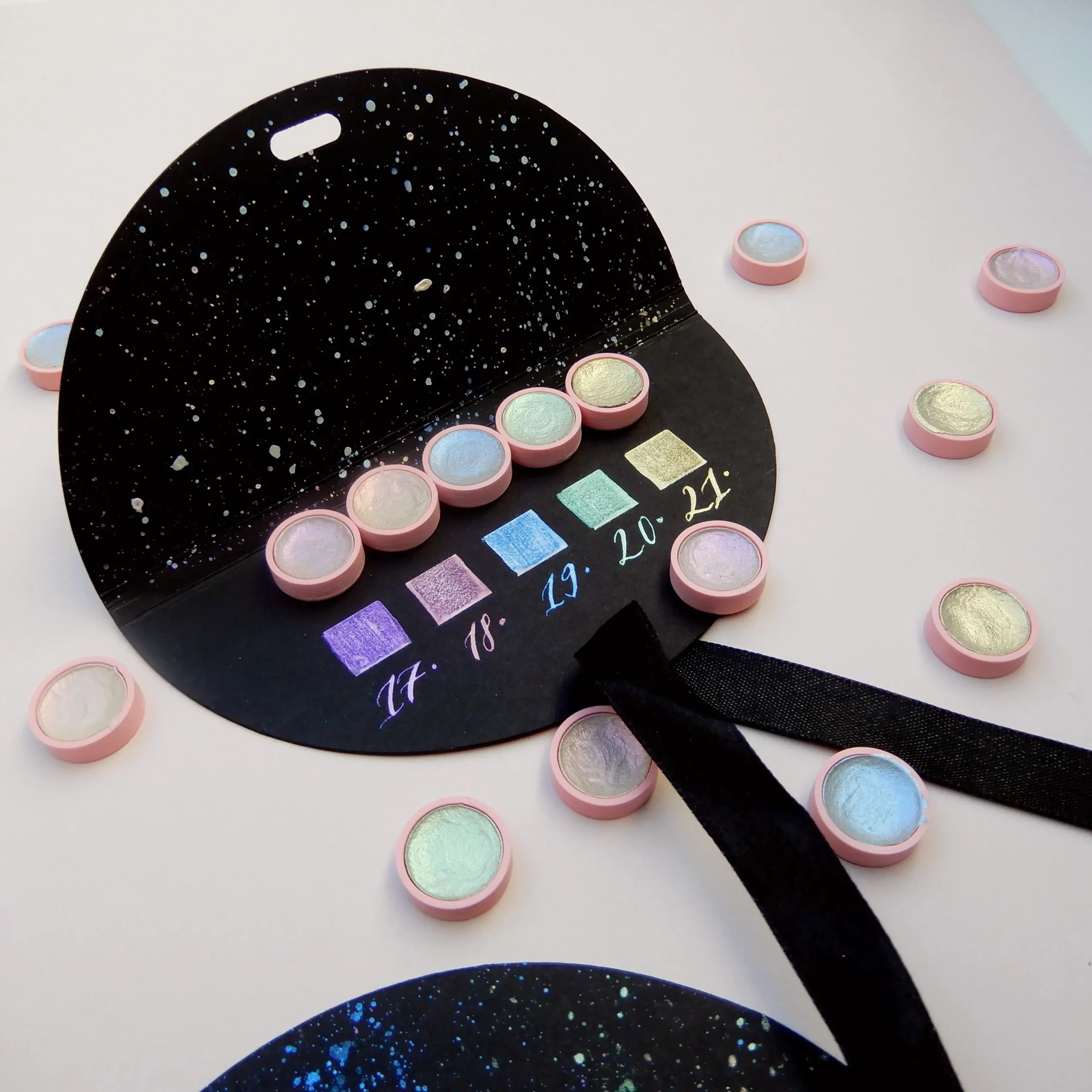 Akvarelový mini set Aurora - Jednorožci Ely