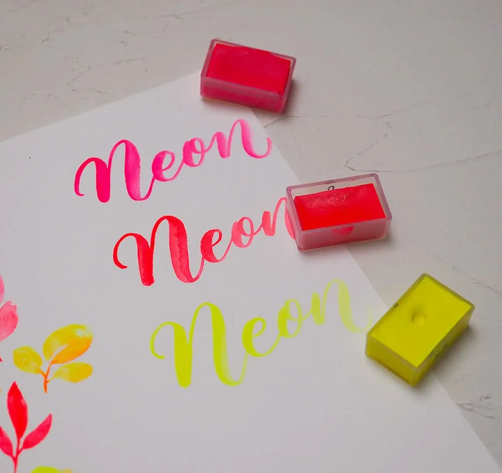 Akvarelový mini set Aurora – Neonová obloha | limitovaná edice Ely