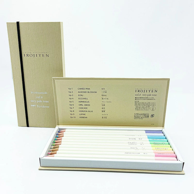 Irojiten – pastelky Volume 7 | Very pale tone III Tombow
