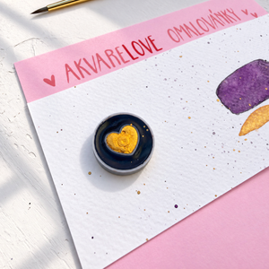 AkvareLOVE – omalovánky a samolepky s barvami Aurora | Ely × Míša by Red @misabyred