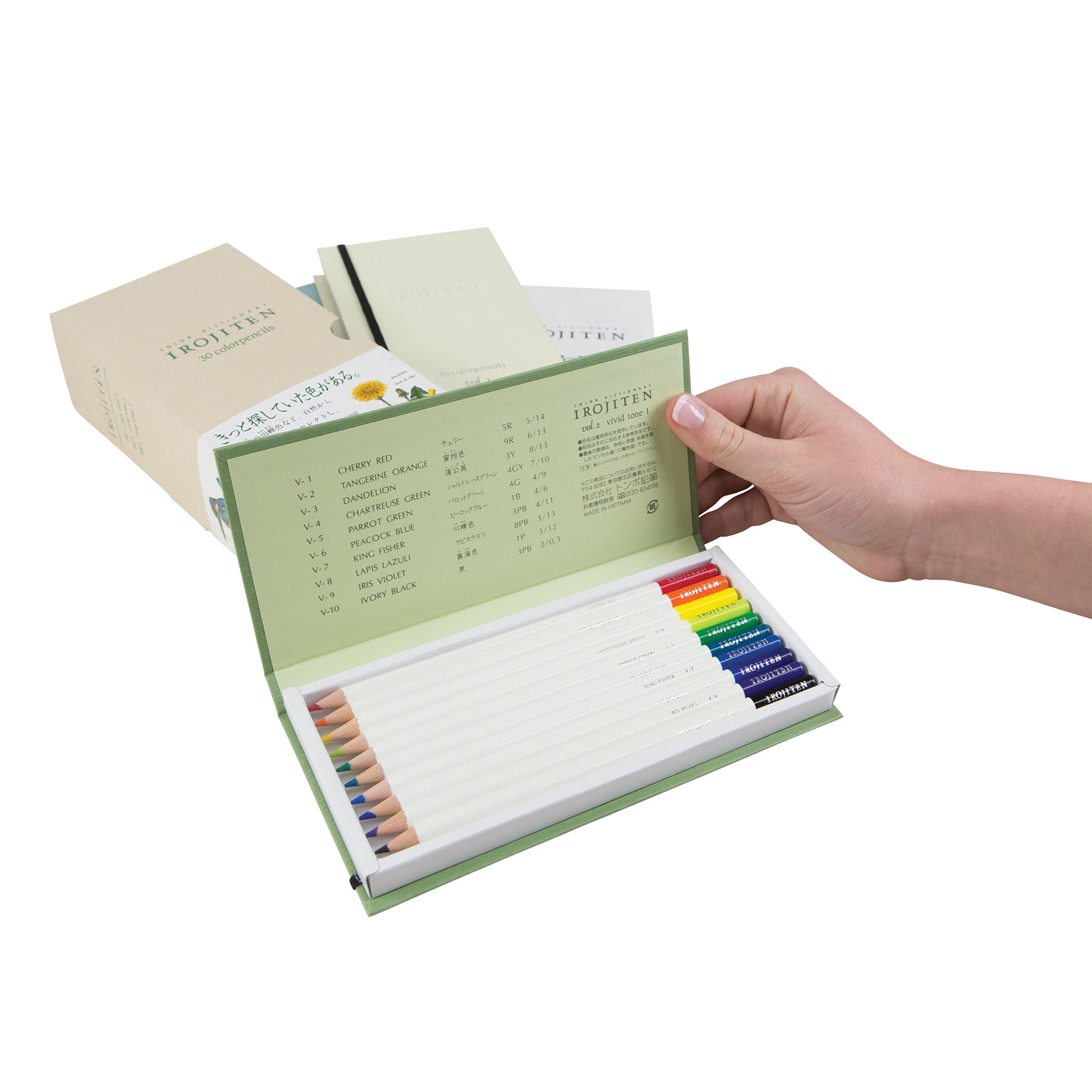 Irojiten – pastelky | Rainforest Tombow
