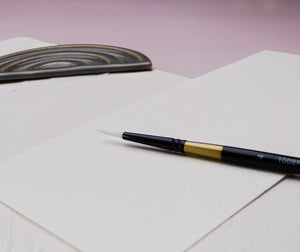 Syntetické kulaté štětce | pro brush lettering, akvarel a detaily Simply-T