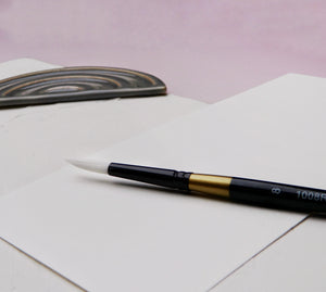 Syntetické kulaté štětce | pro brush lettering, akvarel a detaily Simply-T