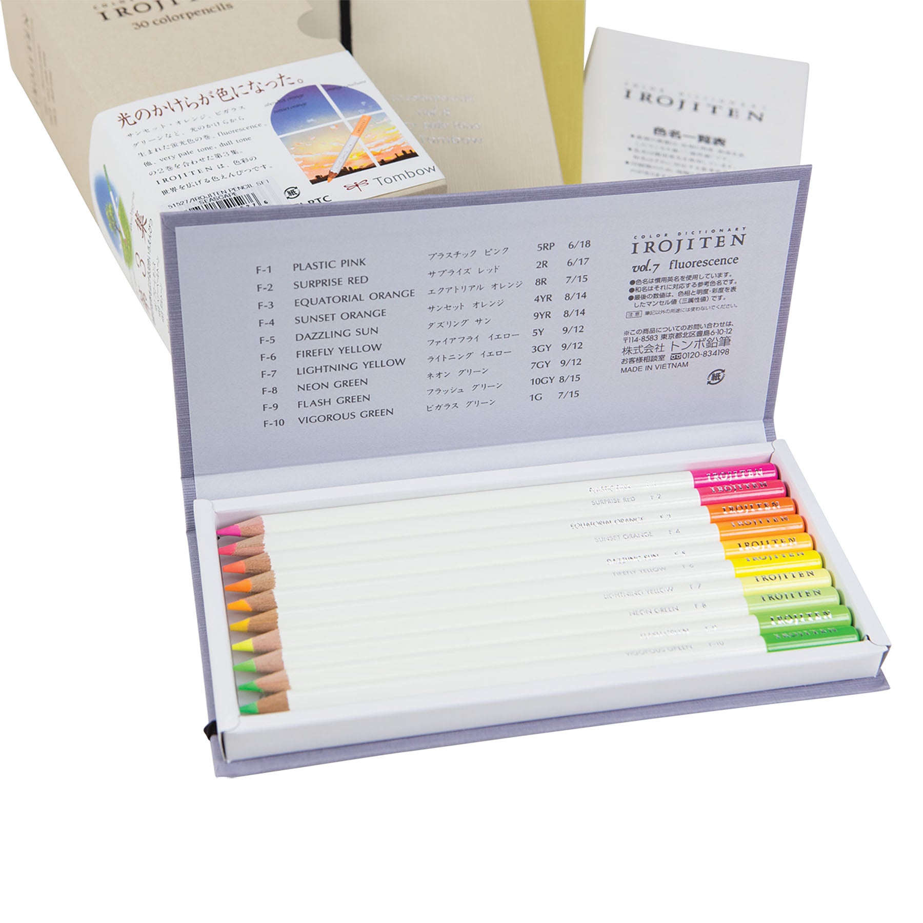 Irojiten – pastelky | Seascape Tombow