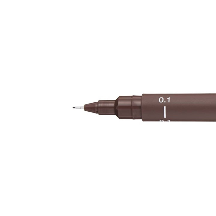 Liner UNI PIN - 0,1 mm, Sepia Uni-pin
