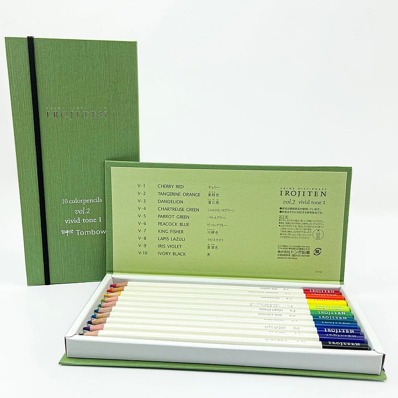 Irojiten – pastelky Volume 2 | Vivid tone I Tombow