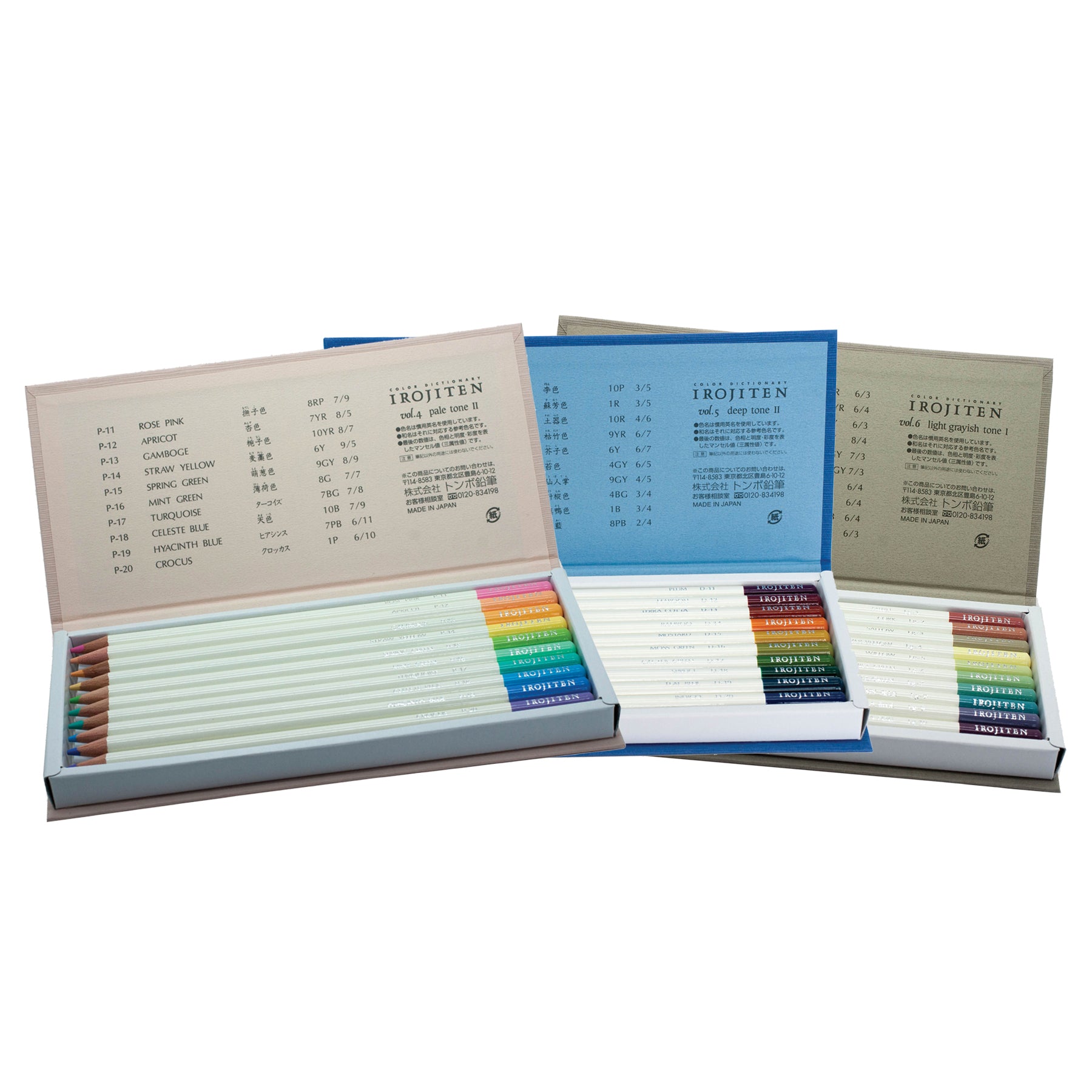 Irojiten – pastelky | Woodlands Tombow