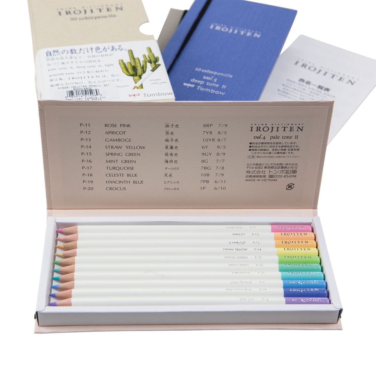 Irojiten – pastelky | Woodlands Tombow