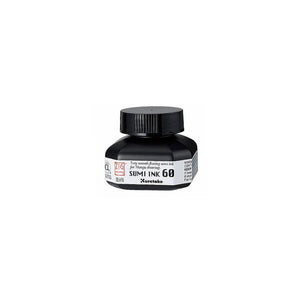 Kuretake Sumi ink - černý inkoust, 60 ml Kuretake