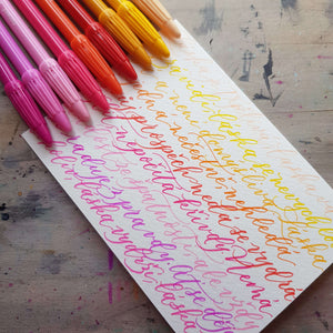 Monami – Plus Pen 3000 | sada 5 barev Florescent Monami