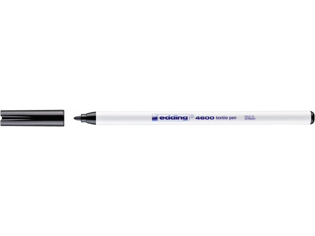 Edding 4600 - Brush pen pro kreslení na textil Edding