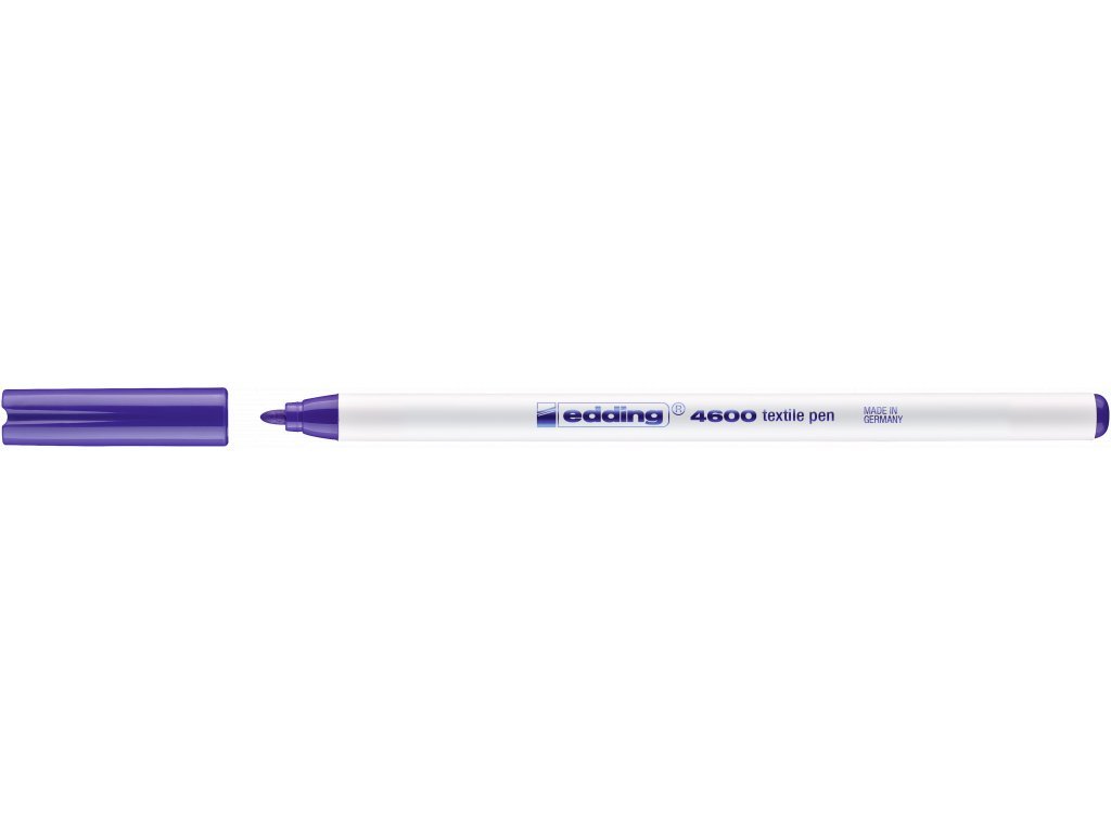 Edding 4600 - Brush pen pro kreslení na textil Edding