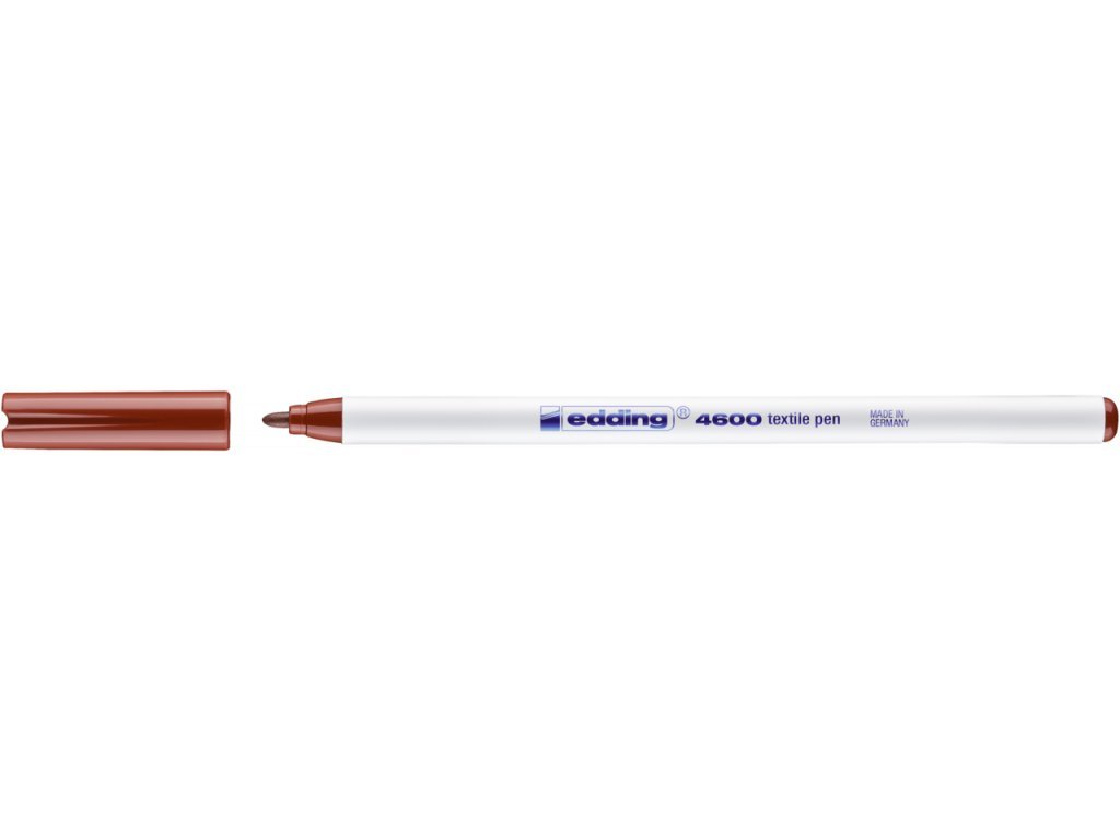Edding 4600 - Brush pen pro kreslení na textil Edding