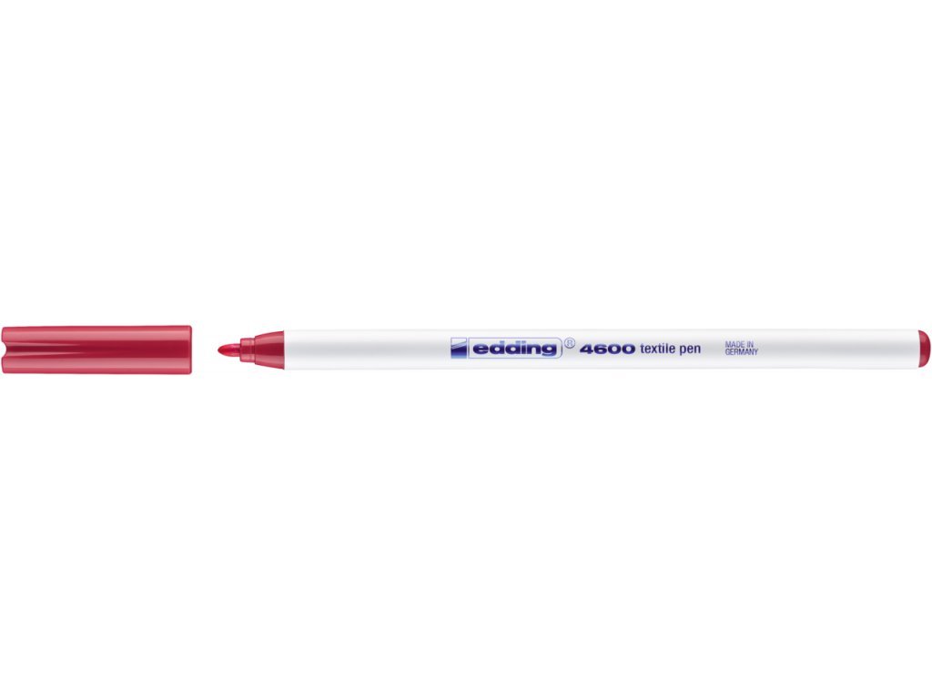 Edding 4600 - Brush pen pro kreslení na textil Edding