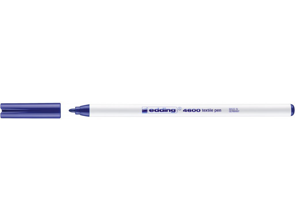 Edding 4600 - Brush pen pro kreslení na textil Edding