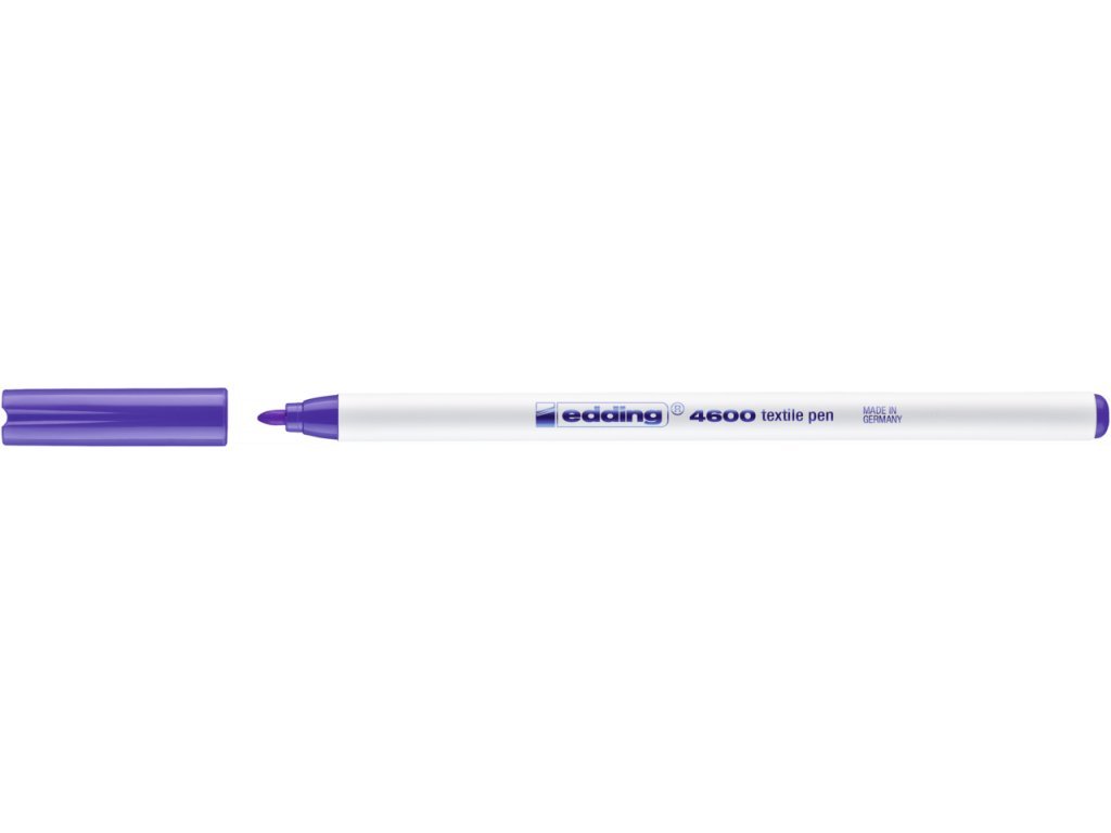 Edding 4600 - Brush pen pro kreslení na textil Edding