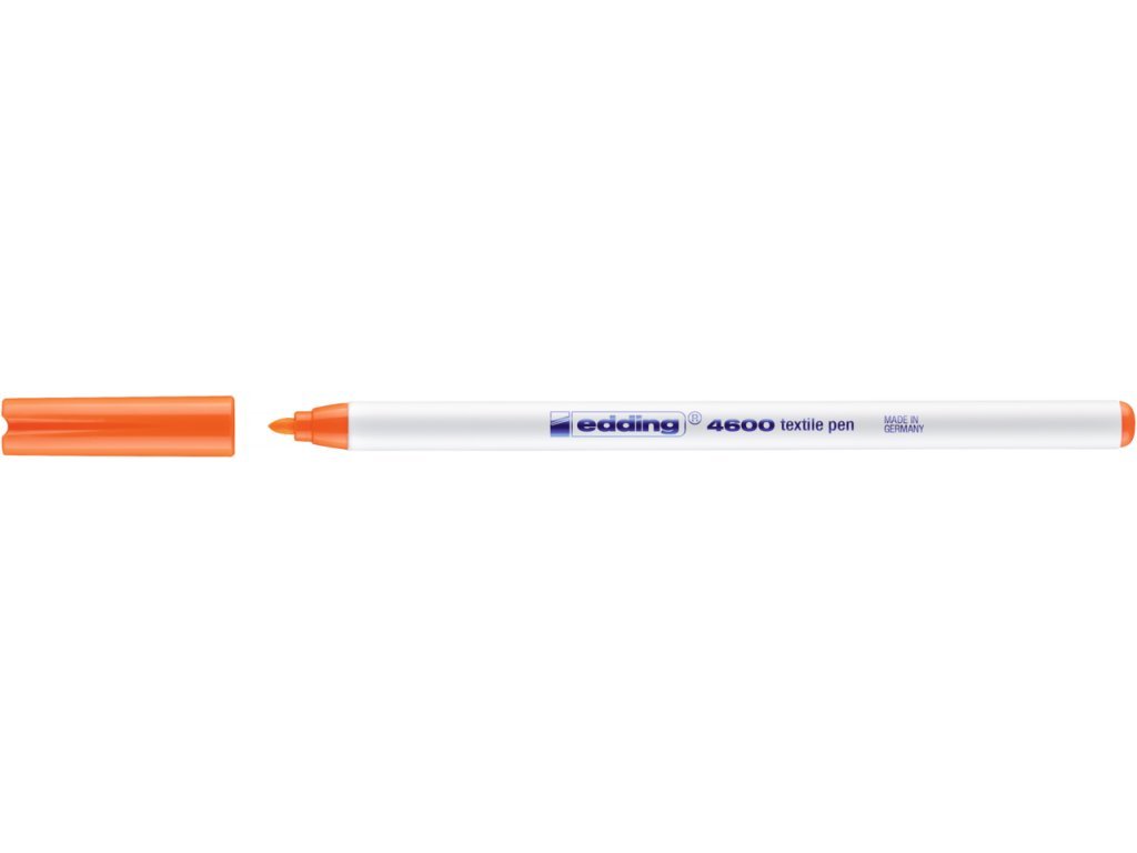 Edding 4600 - Brush pen pro kreslení na textil Edding