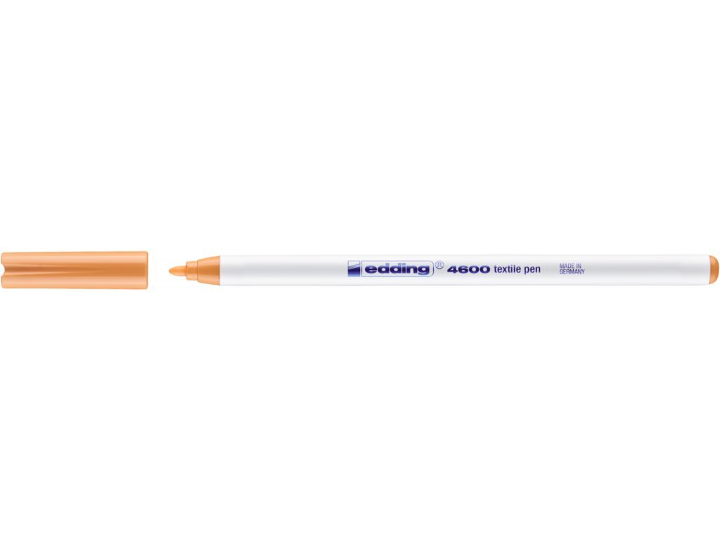 Edding 4600 - Brush pen pro kreslení na textil Edding
