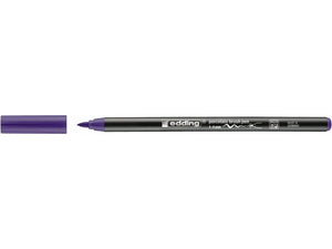 Edding 4200 - Vypalovací brush pen na porcelán, sada 6 ks, teplé tóny Edding