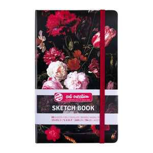 Royal Talens – Skicák bez linek, pevná vazba, Flowers | 140 g | různé velikosti Royal Talens