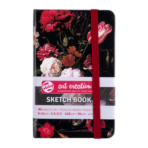 Royal Talens – Skicák bez linek, pevná vazba, Flowers | 140 g | různé velikosti Royal Talens