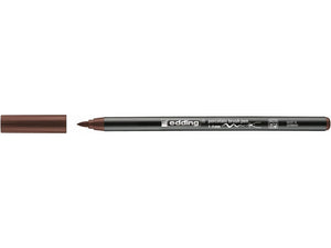 Edding 4200 - Vypalovací brush pen na porcelán, sada 6 ks, teplé tóny Edding
