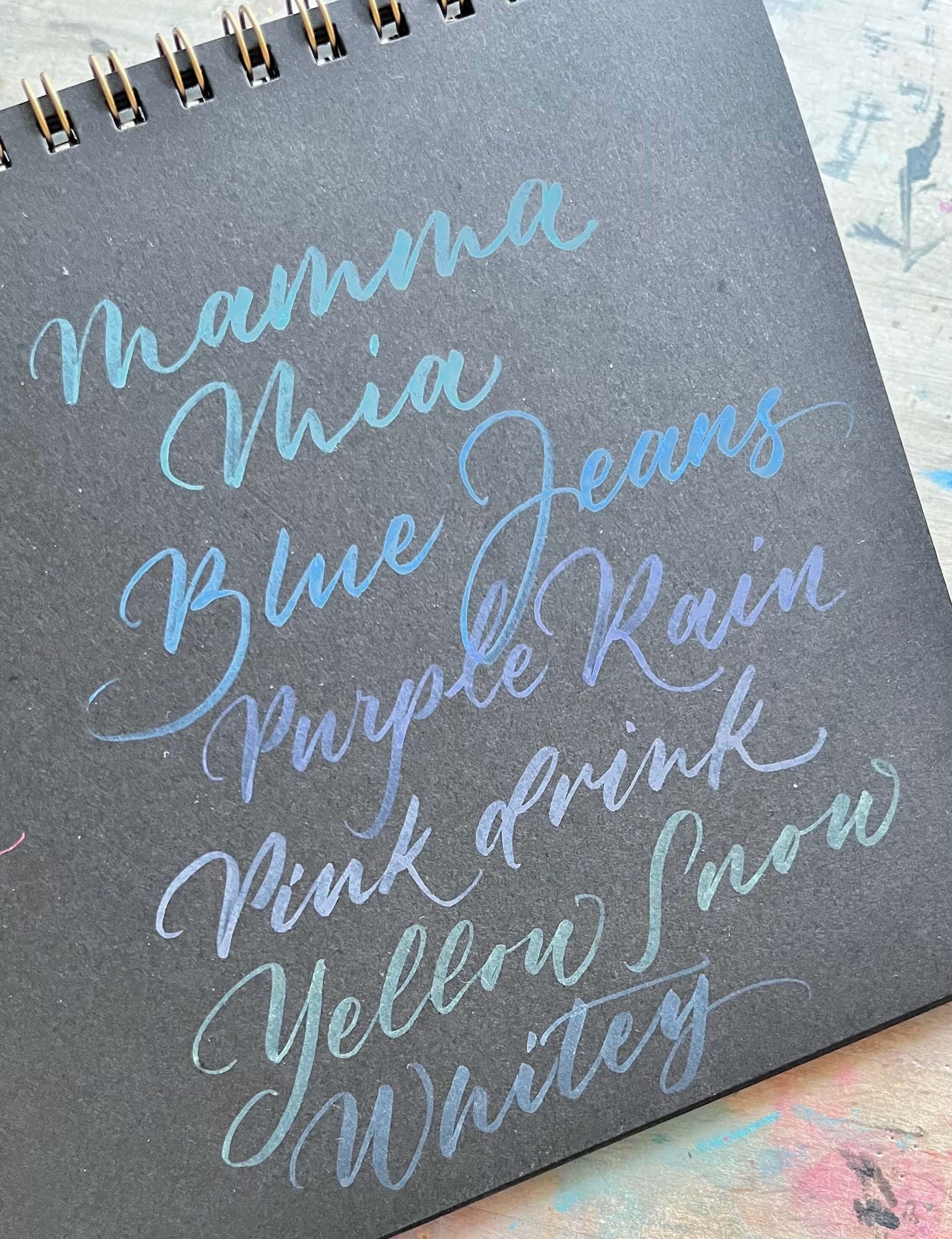 Tombow - Fudenosuke Pastel | sada 6 kusů Tombow