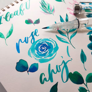 Štětcové pero | pro brush lettering a akvarel Ely