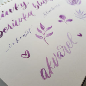 Štětcové pero | pro brush lettering a akvarel Ely