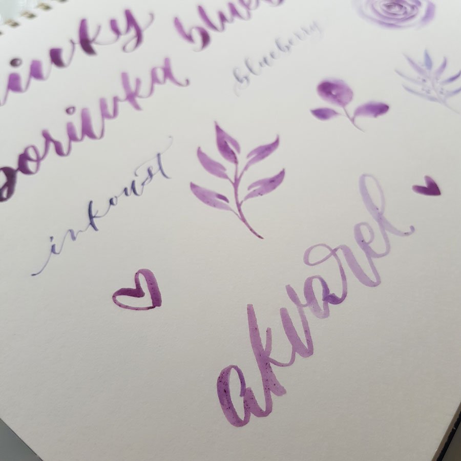 Štětcové pero | pro brush lettering a akvarel Ely
