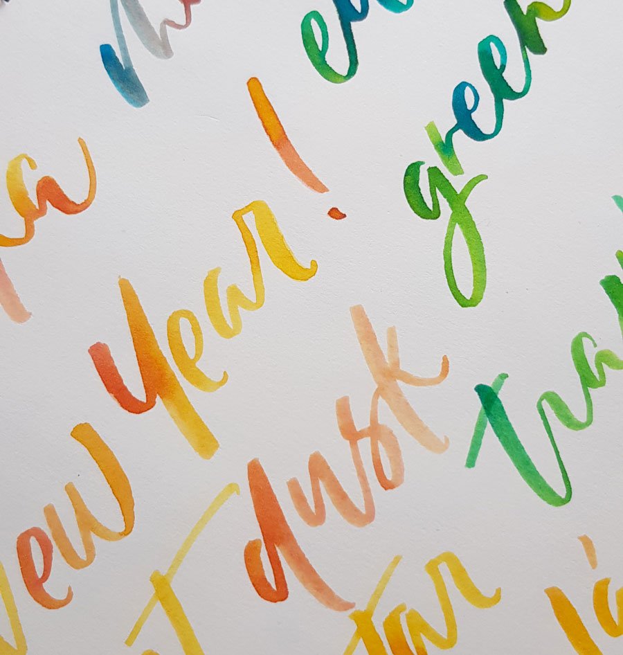 Štětcové pero | pro brush lettering a akvarel Ely