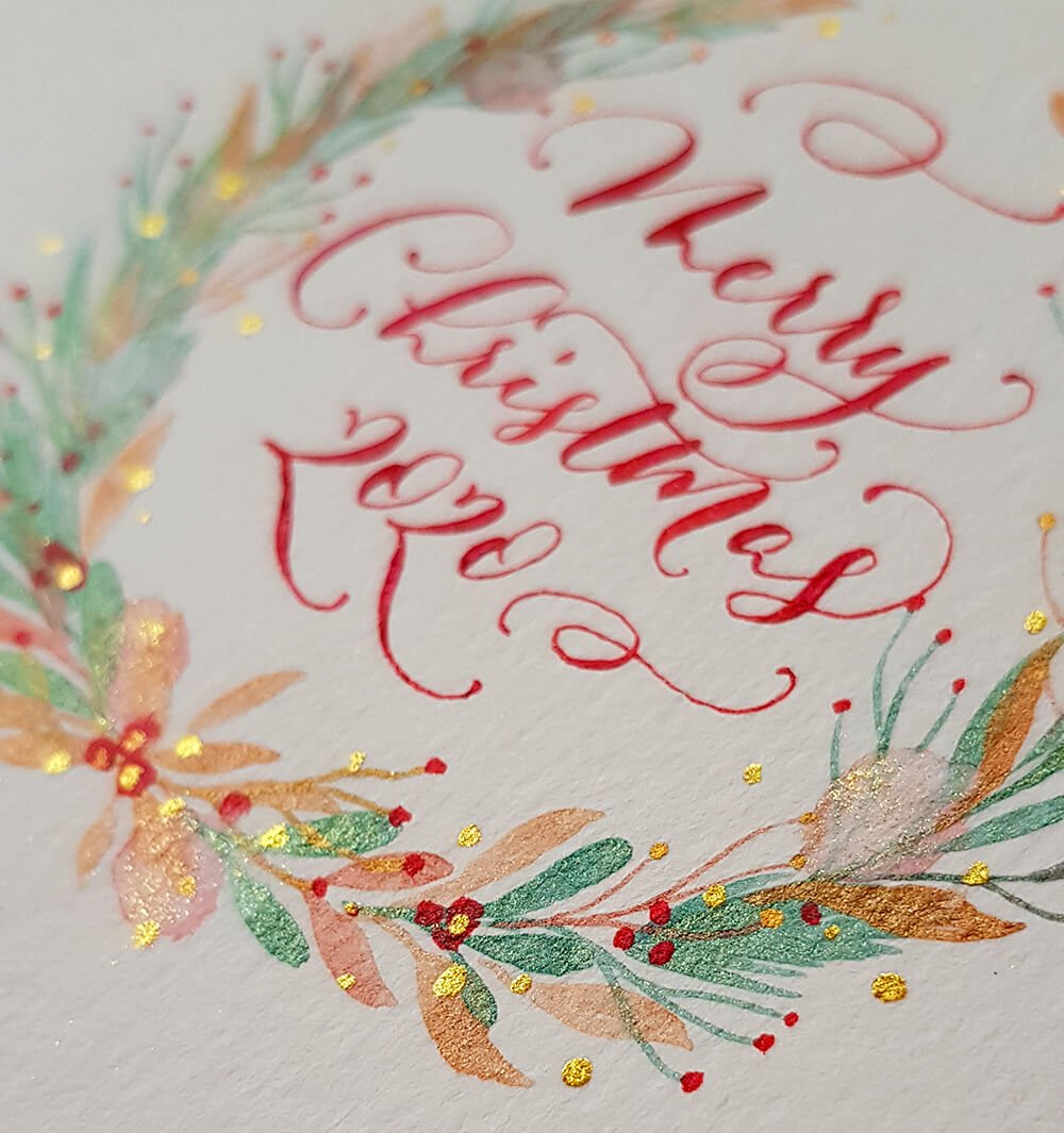 Štětcové pero | pro brush lettering a akvarel Ely