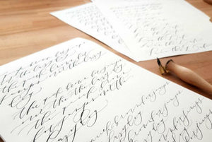 ONLINE Kurz Krasopsaní brushpenem – na míru, pro dva a více Krasopiska