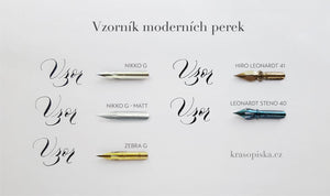 Kaligrafické perko – Leonardt Hiro 41 „Crown“ Manuscript