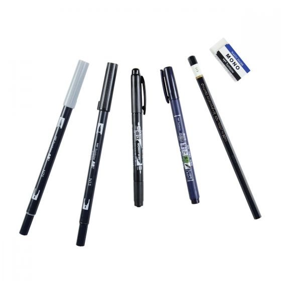 Tombow – kaligrafická sada pro začátečníky Tombow