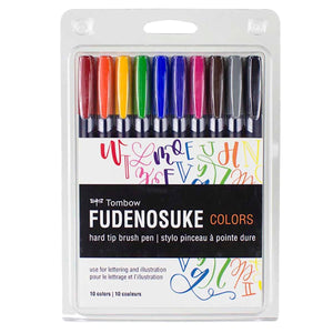 Tombow Fudenosuke COLOUR | sada 6 kusů Sady
