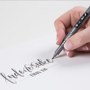 Tombow Fudenosuke Twin | malý oboustranný brush pen Tombow
