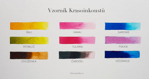 Krasoinkoust – Havaj, růžový, 30 ml | na kaligrafii i akvarel Krasopiska